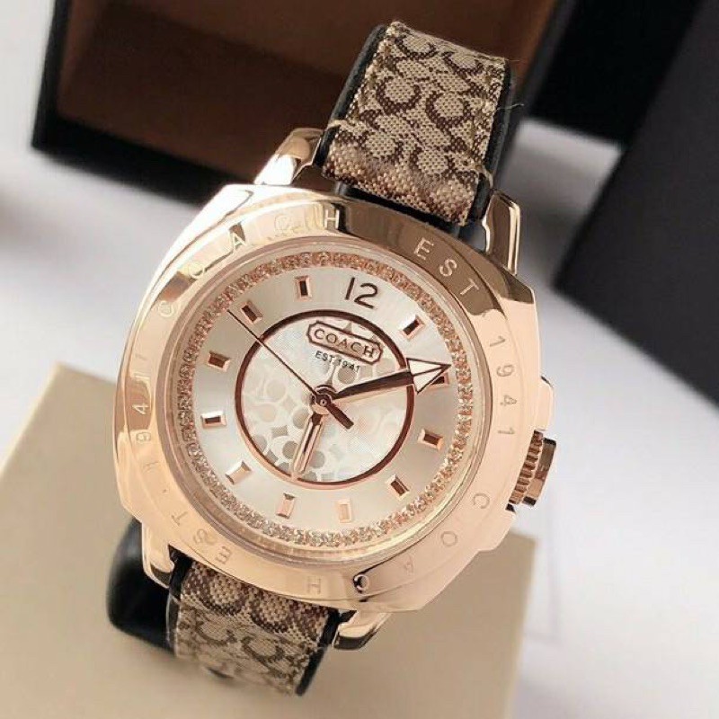 JAM TANGAN WANITA COACH 35mm ORIGINAL 100%