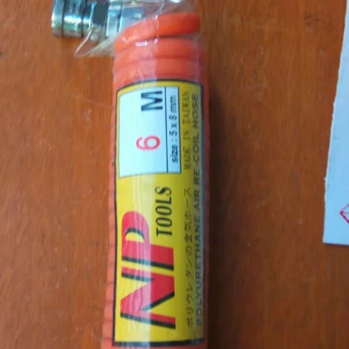 DMST | Selang Kompresor Rekoil Hose NP 6 M NP Tools 5 x 8 Mm
