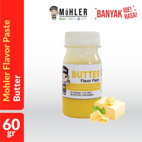 

MOHLER PASTA PEWARNA 60Gr BUTTER , PASTA MAKANAN CAIR