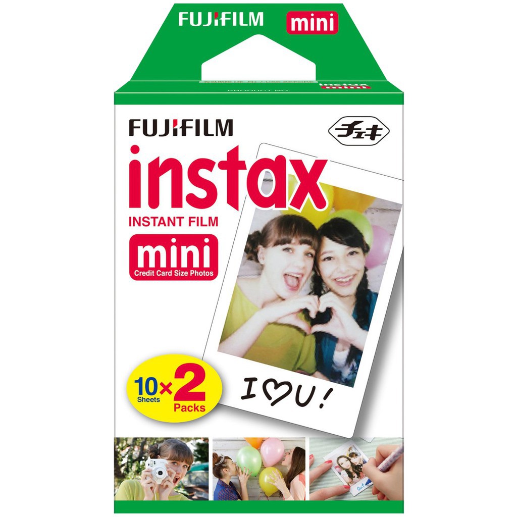 REFILL INSTAX PAPER, ISI ULANG POLAROID 20 LEMBAR/SHEETS TWINPACK