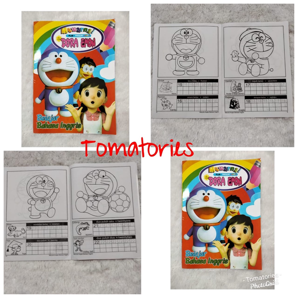 

BUKU MEWARNAI DORAEMON