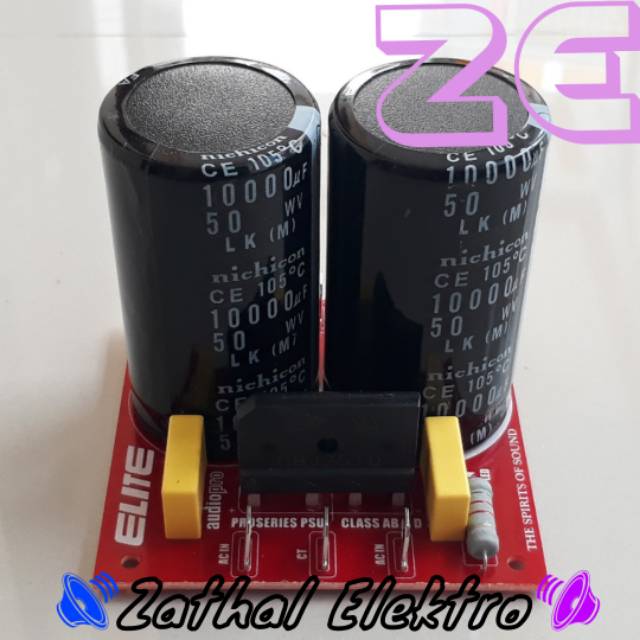 PSU 2 Elco Nichicon 10000uf 50V