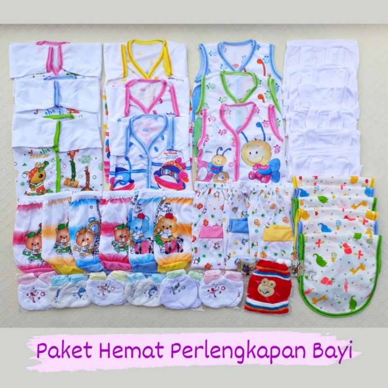 Paket Hemat Perlengkapan Bayi Baru Lahir