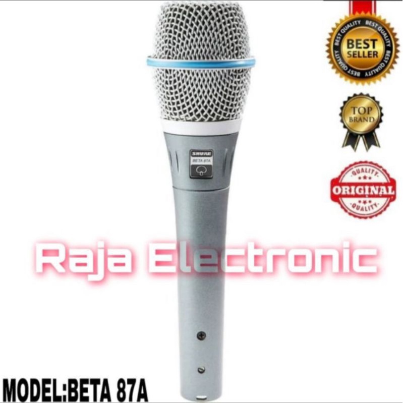 Mic Kabel Shure Beta 87 A Original Shure Beta 87A.