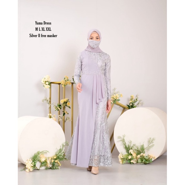 YUMNA DRESS // GAMIS PESTA // GAMIS TERBARU // GAMIS MODERN // GAMIS KONDANGAN // KEBAYA MODERN // KEBAYA GAMIS