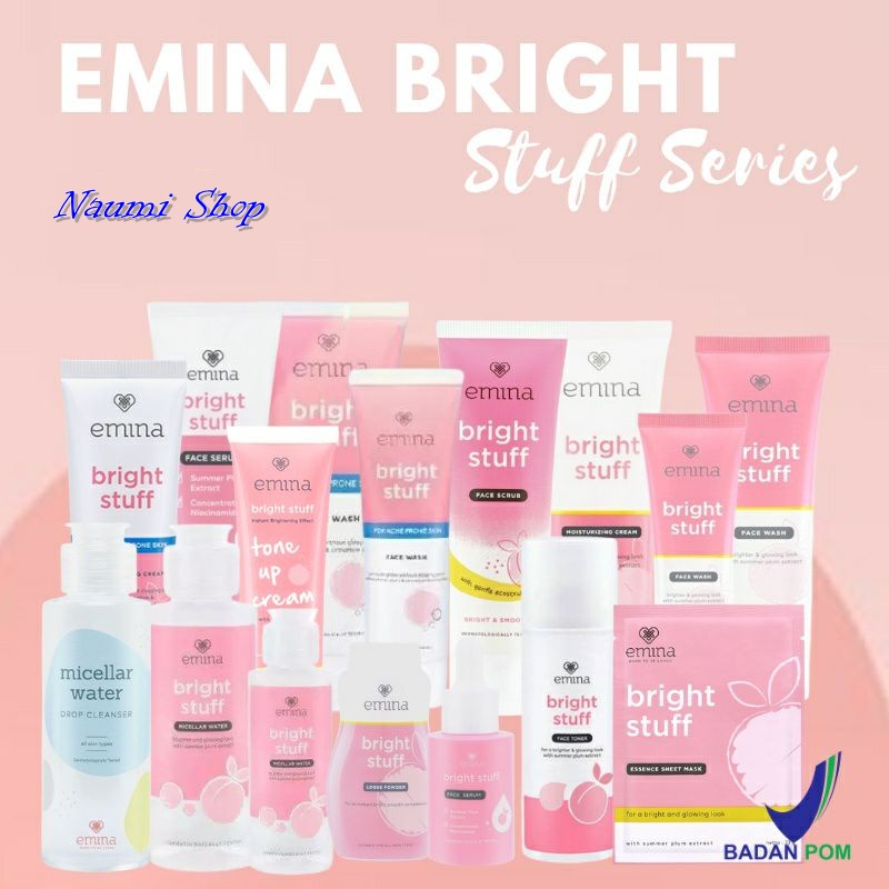 Emina Bright Stuff Series / Emina Bright Stuff For Acne Prone