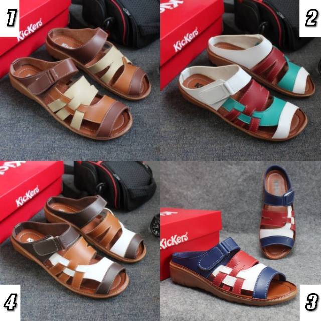 Sendal Wanita Isrin Isran Jepit Beach Brown Anti  Slip  