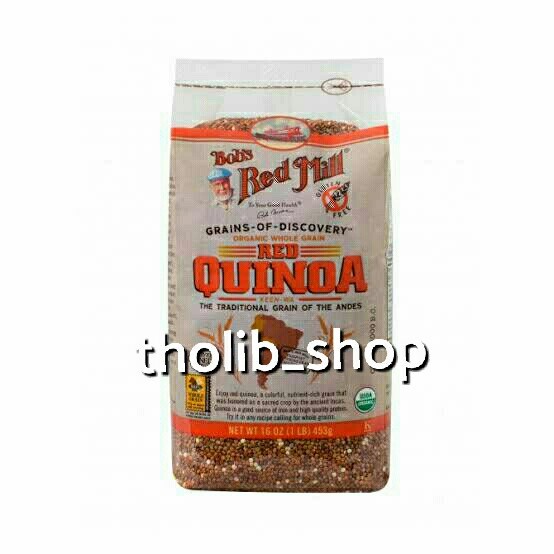 

Bob's red mill organic whole grain red quinoa 453gr