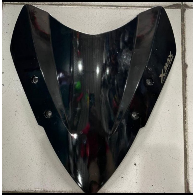 Windshiel/Winsil Visor Yamaha Xmax MHR Pendek Hitam Pekat
