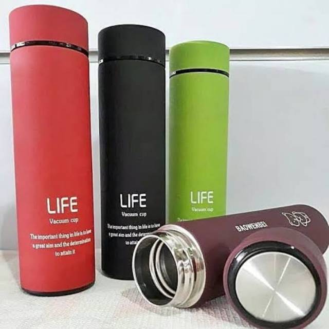 Termos LIFE 500 ml Vacuum Flask Life - Tumbler botol minum stainless life