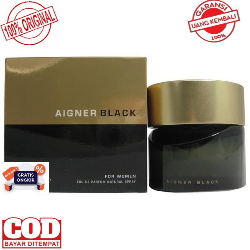 PARFUM ORIGINAL EROPA Aigner Black For Women EDP 125ml PARFUME WANITA