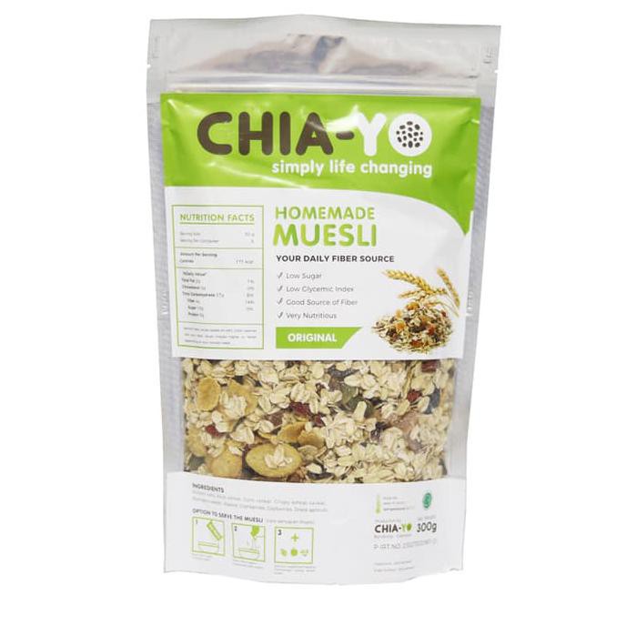 

Chia-Yo : Chiayo Muesli Original 300gr