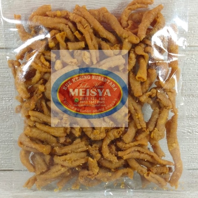 

TERLARIS Keripik Usus Ayam Renyah Garing Crispy Murah Ekonomis