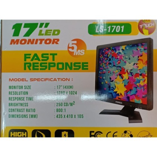 Forsa LCD MONITOR TOUCHSCREEN 17inc" FORSA LS-1701TS Forsa17'