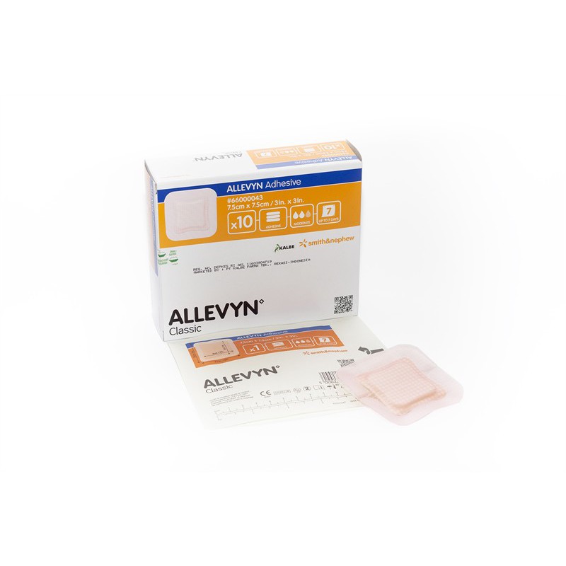 Allevyn Allevyn Adhesive Allevyn Adhesive 7.5 x 7.5 cm @PCS