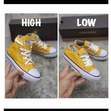 sepatu Converse all star warna kuning