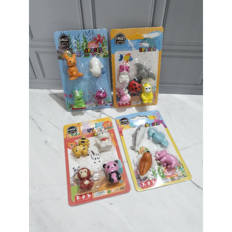 penghapus hewan/stip animal/hapusan lucu-1