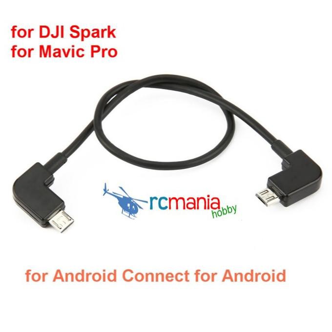 Kabel OTG for android to remote dji spark/mavic