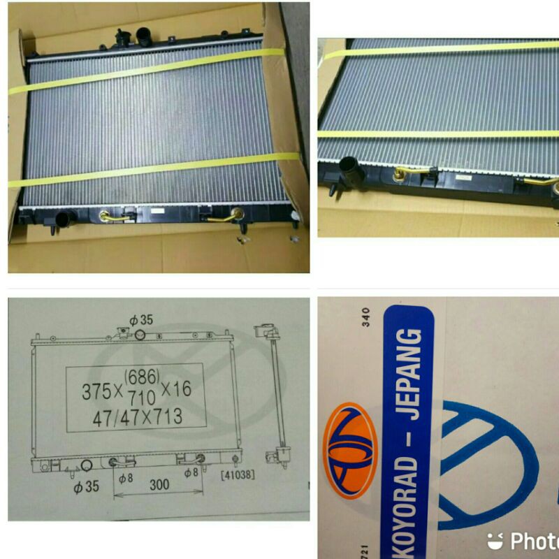 Radiator Matic koyorad Lancer Cedia CS2 CS5