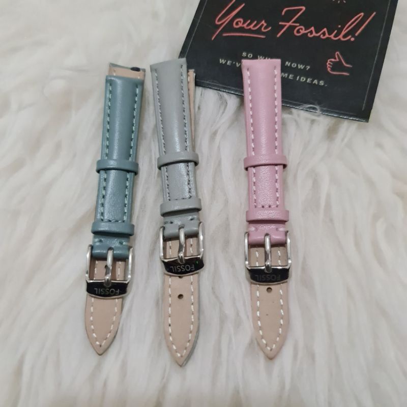TALI KULIT LEATHER STRAP FOSSIL UKURAN 14MM