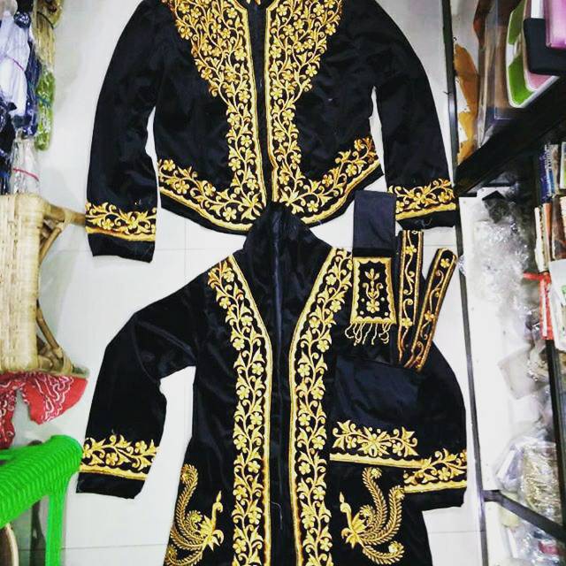 Baju pengantin solo putri/baju pengantin bludru solo