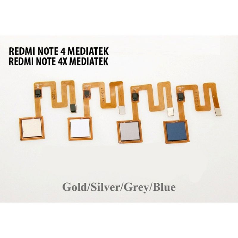 FLEXIBLE FINGERPRINT SENSOR SIDIK JARI Xiaomi REDMI NOTE 4 NOTE 4X MEDIATEK