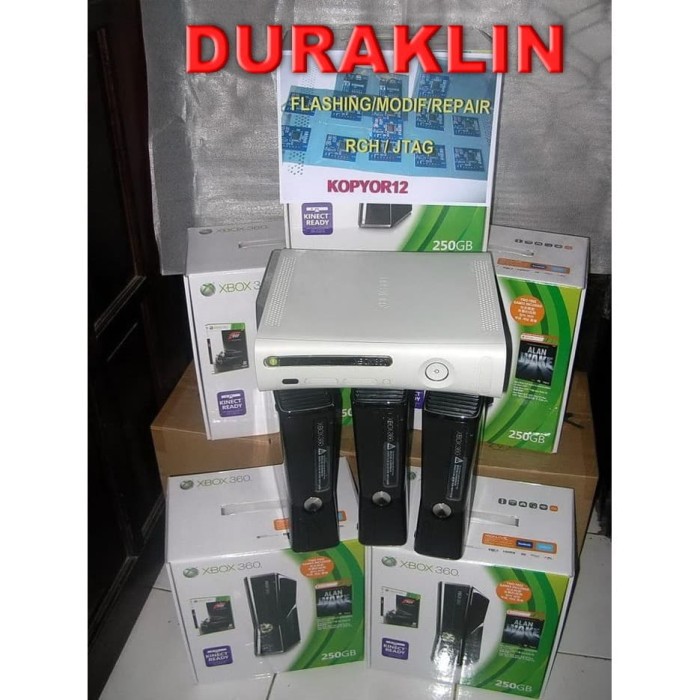 Terbaru PASANG RGH CHIP XBOX 360 & upgrade RGH / ISI GAME xbox 360 Terbatas