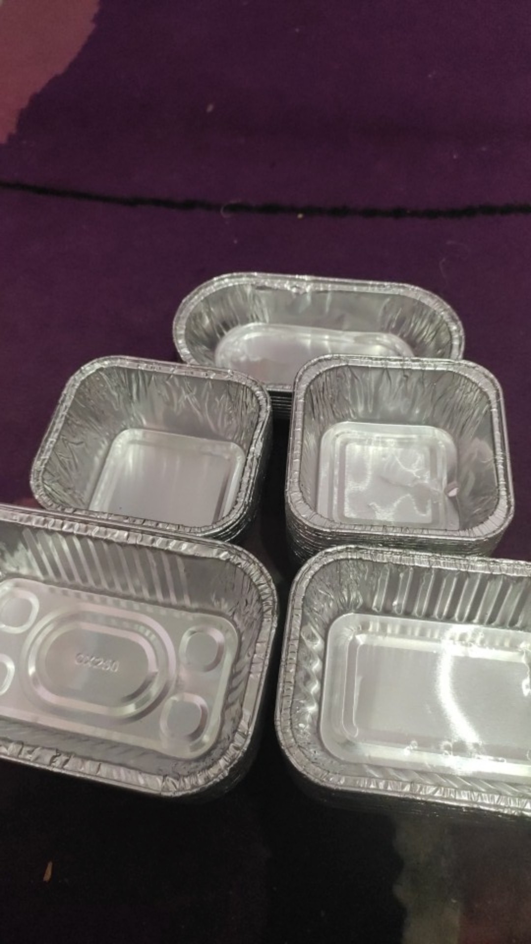 Alumuniumfoil Bx0350/wadah Makanan Panggang