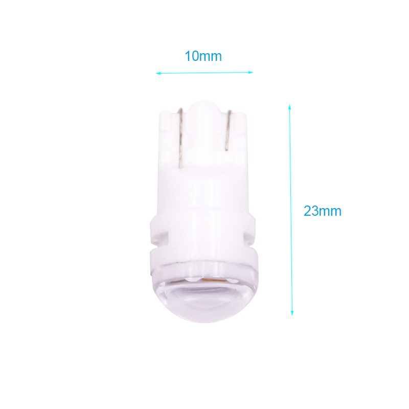 1pc Lampu Led T10 W5W Bahan Keramik Untuk Interior Mobil / Motor