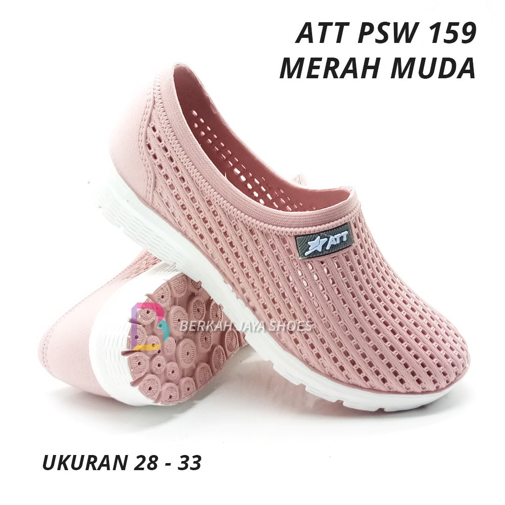 Sepatu Anak / Sepatu Karet Anak / Sepatu Slip On Karet Anak ATT PSW - PSO 159 / Anti Air &amp; Anti Slip