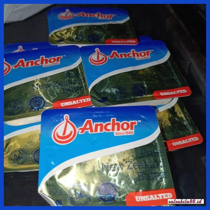 

Rettubagetnem- Anchor Butter Tawar Portion (Minidish) Isi 10 -Asli-Slii.