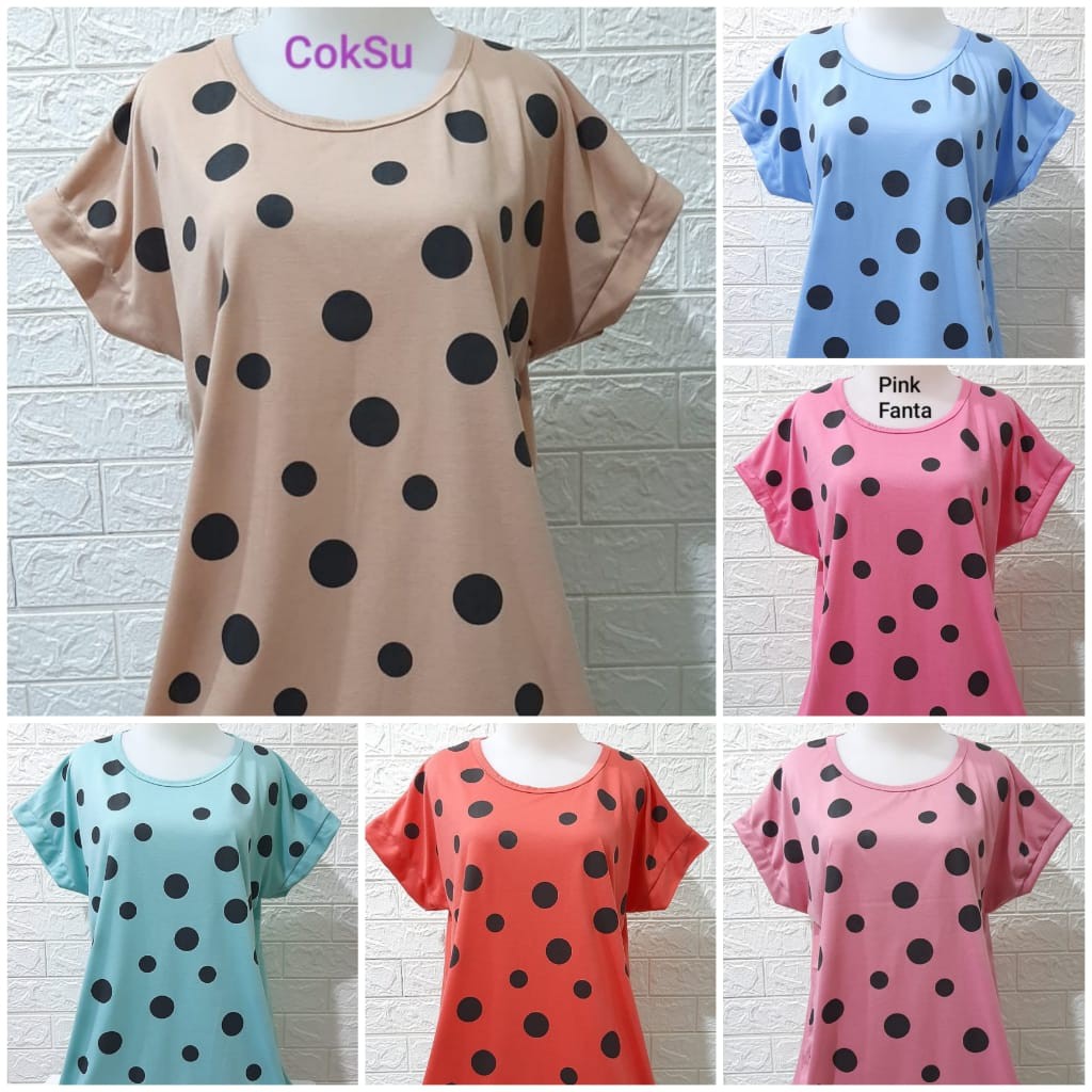 KAOS BIG SIZE CEWEK FULL PRINT | KAOS JUMBO MURAH MERIAH | ATASAN CEWEK XXL | BAJU JUMBO XXL CEWEK