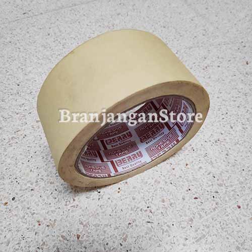 

Isolasi / Lakban / Selotip / Masking Tape - Kertas Krem 2 Inch