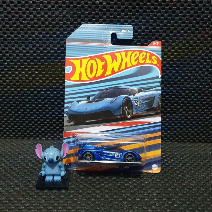 Must Have Hot Wheels 2020 Koenigsegg Jesko Biru Blue Racing Circuit 2022 Terlaris