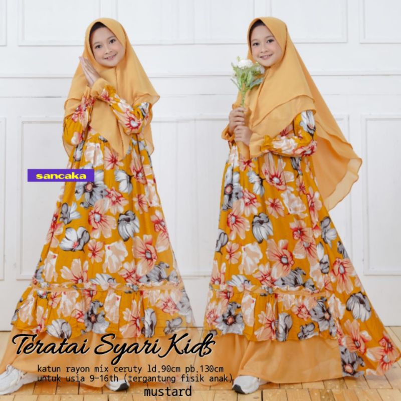 Teratai syar'i kids by sancaka