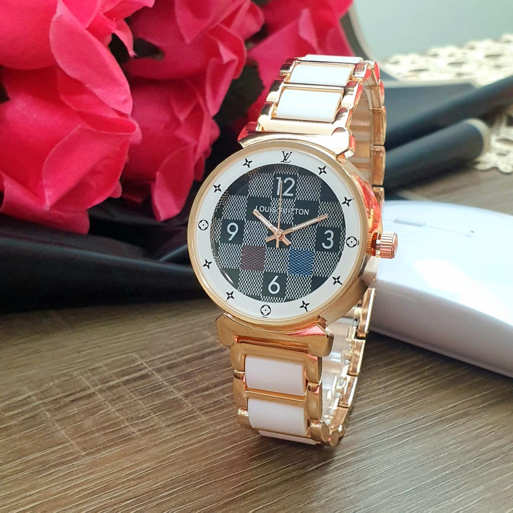 Jam tangan wanita lv kombi mika ty229