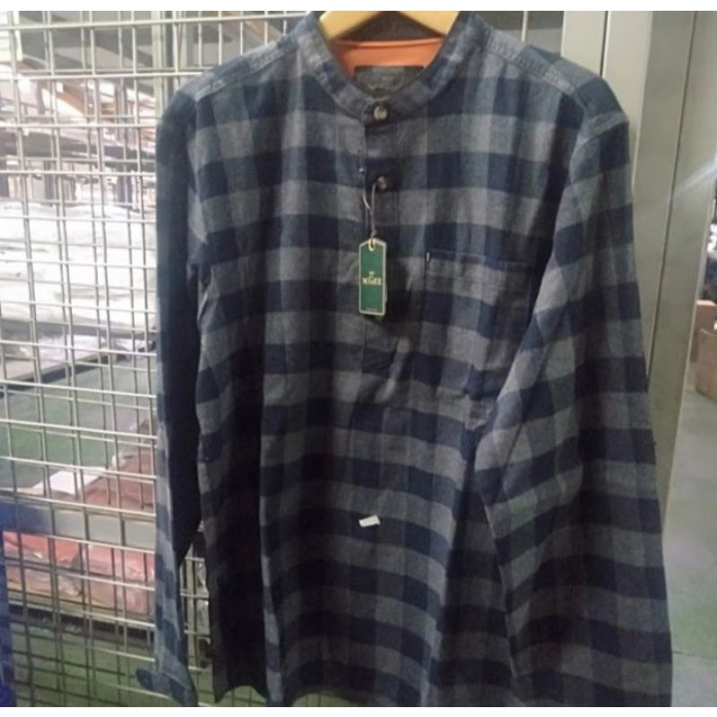 koko/kemeja lengan panjang MGEE FLANEL C005