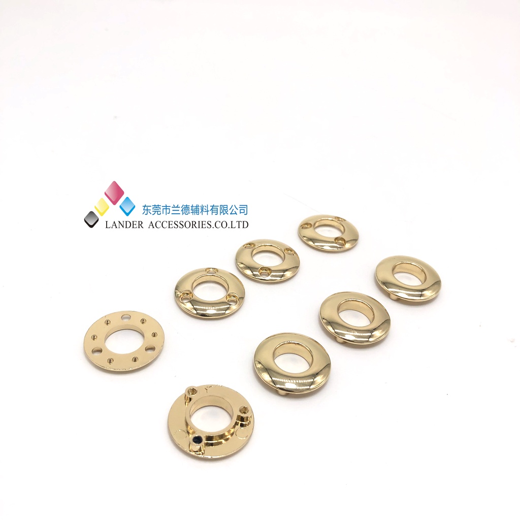 Lander Mata Ayam / Eyelet / 10,5mm / Shiny Gold / FX1372 / 2pcs