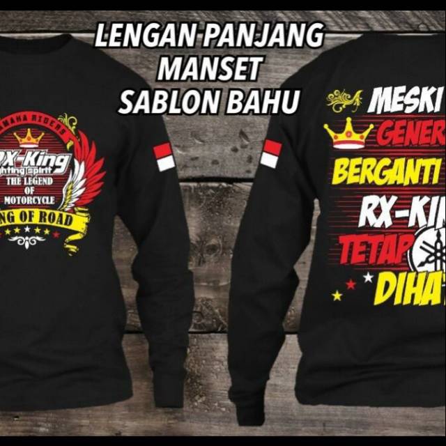 kaos pria RX king