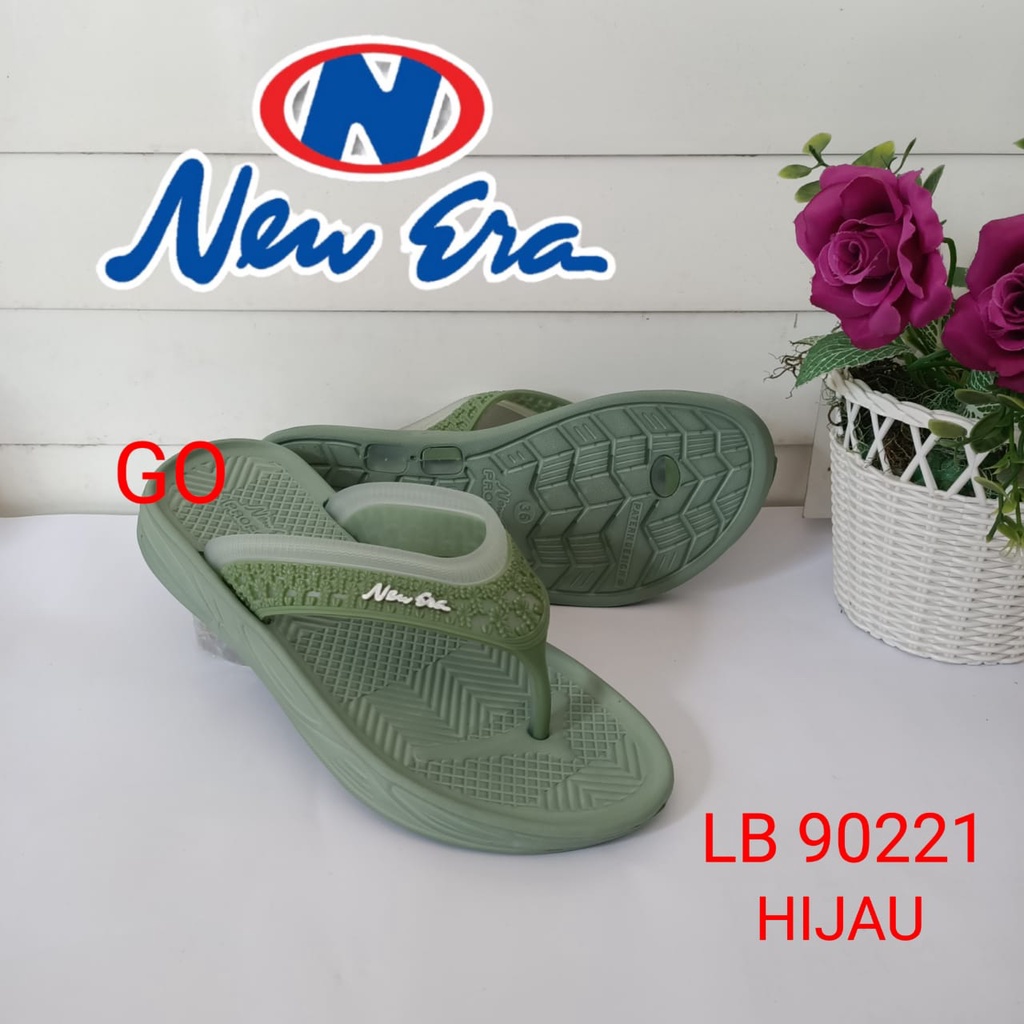 gof NEW ERA LB E 15979 &amp; LB E 90221 Sandal japit Cewek Size 36-40