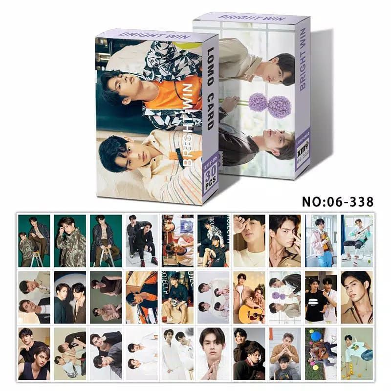 BrightWin Photocard Postcard Kartu Lomo card 30pcs per set GMMTV