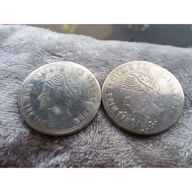 Koin Kuno Wilhelmina 3,5 G 1919