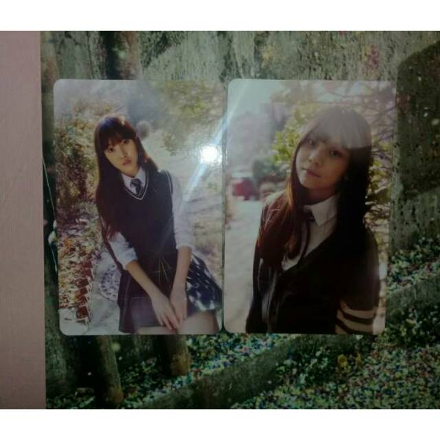 Gfriend snowflake photocard