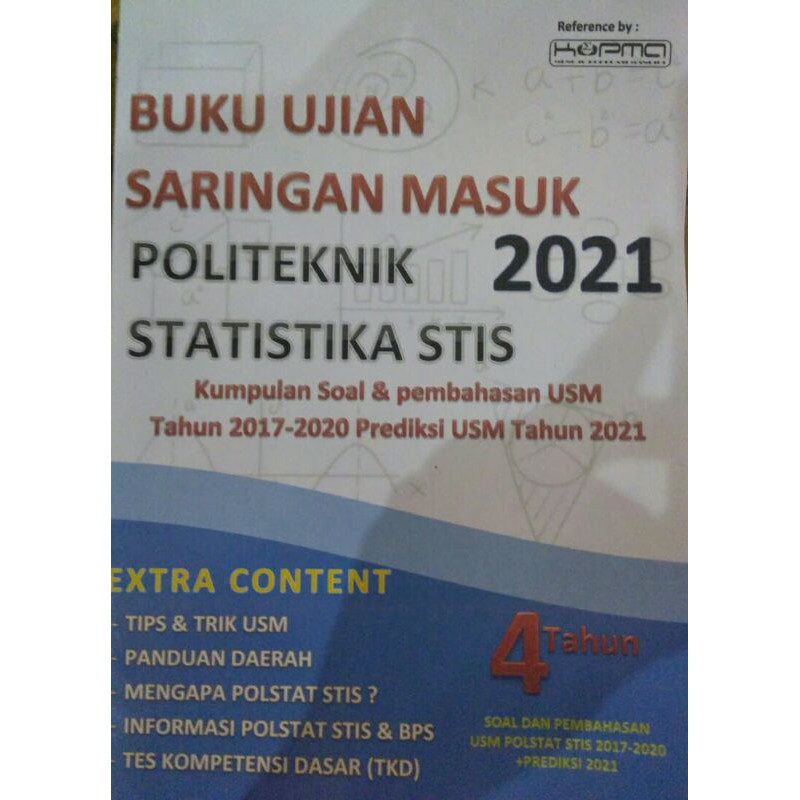 Buku Usm Polstat Stis 2021 Referensi Buku Kopma Stis Busm Polstat Stis Shopee Indonesia