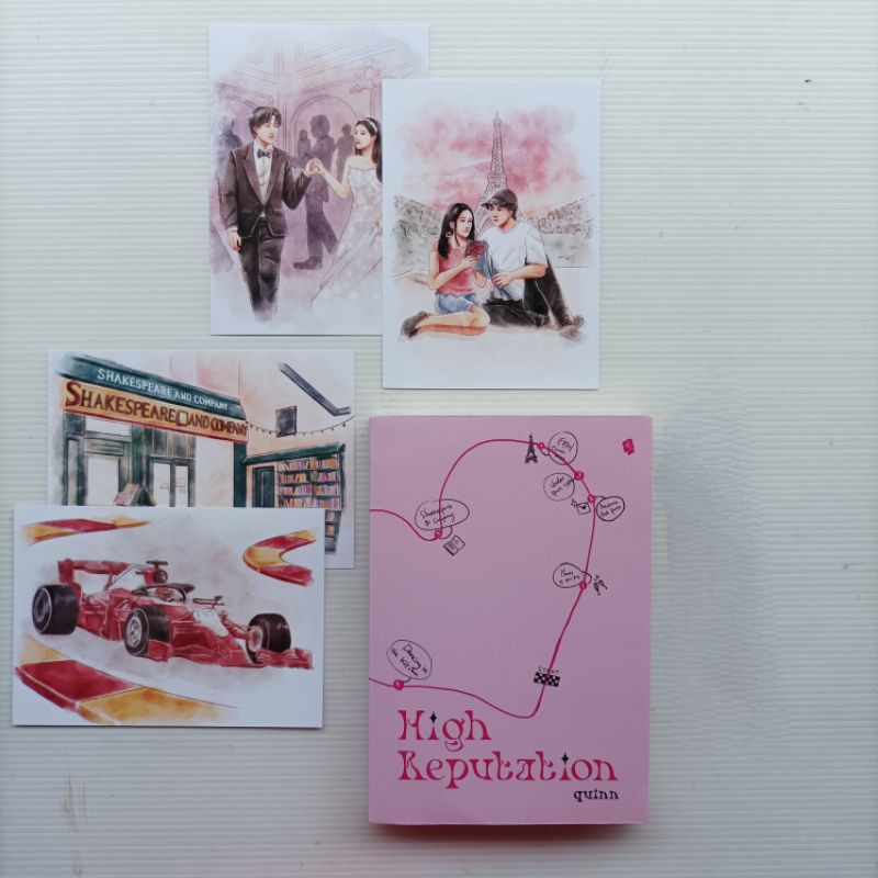 BUKU HIGH REPUTATION QUINN ORIGINAL