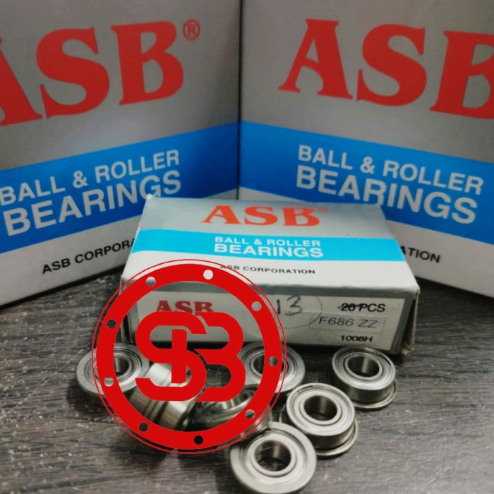 Bearing / Laker / Laher F 686 ZZ ASB