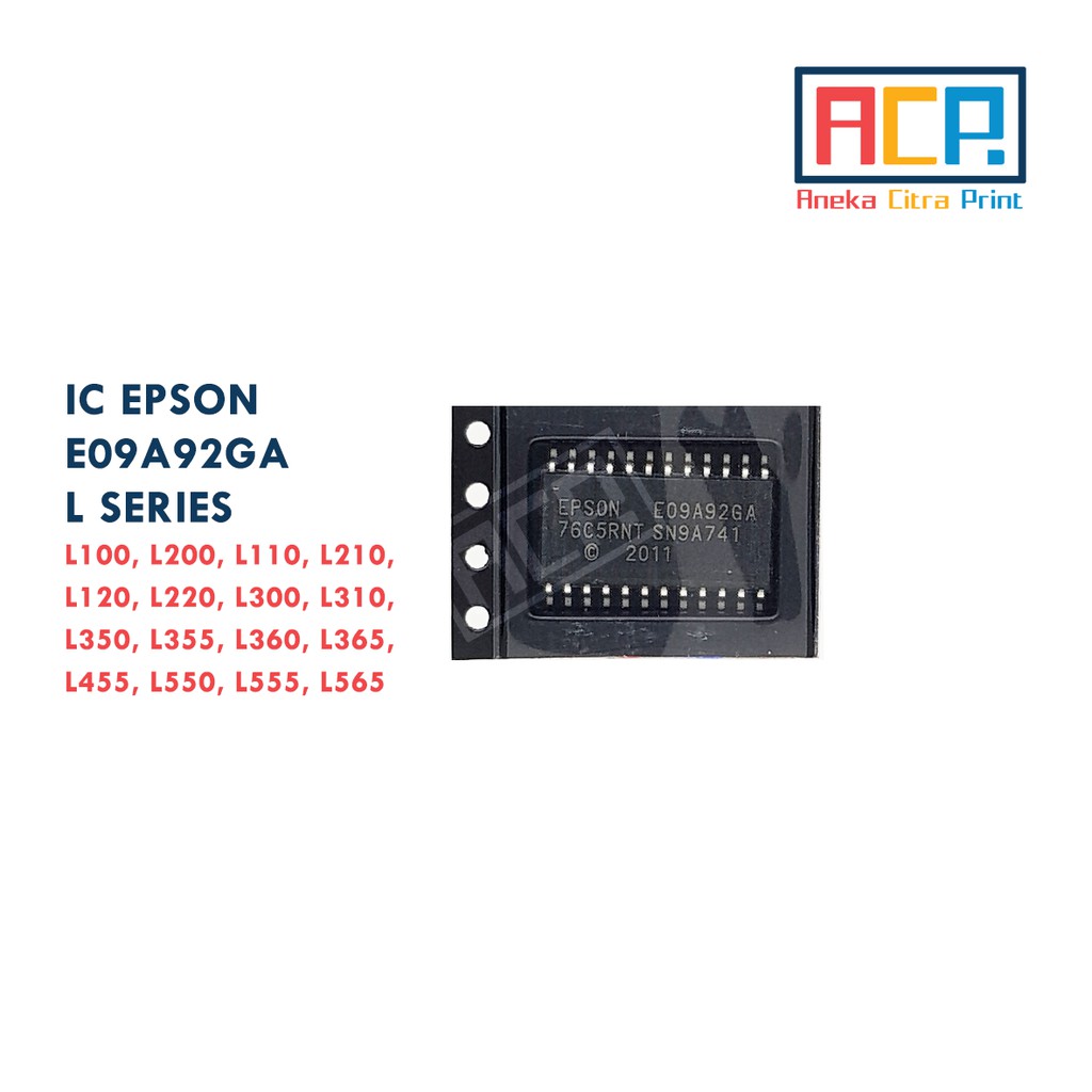 IC Epson E09A92GA type L110, L120, L210, L220, L300, L350, L360, L series, IC Power - New Original