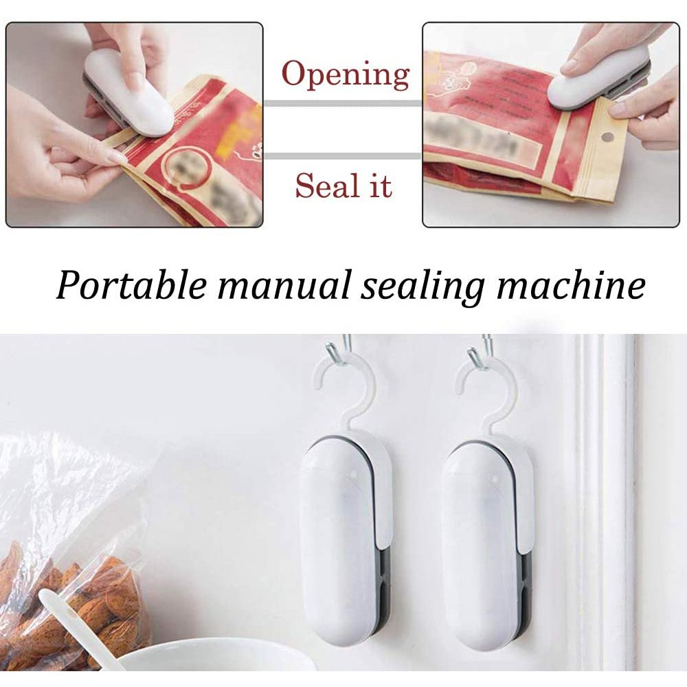 Alat Perekat  Plastik Mini / 2 in 1 Mini Sealer / Sealer Portable/ Mini Sealer/ Alat Perekat Plastik