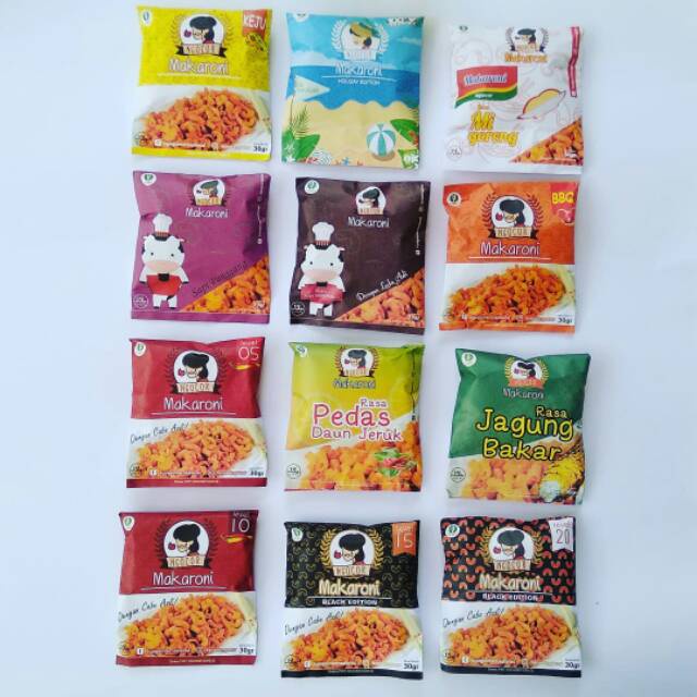 Makaroni Ngocor Makroni Ngocor Grosir Makaroni Ngocor Murah 1 pack isi 10pcs