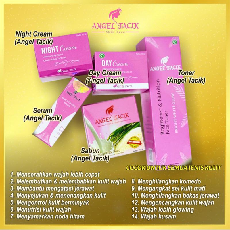 PAKET RESELLER  ANGEL TACIK CREAM